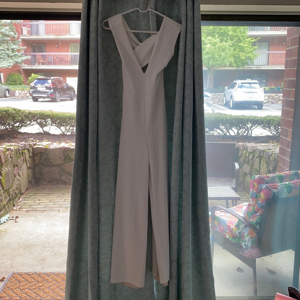 White pant jumper from Lulus